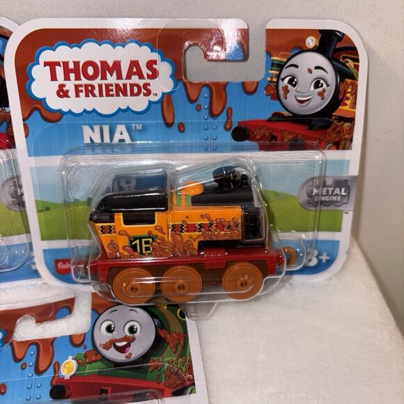 Thomas & Friends Metal Engine : Lot Of 3 Thomas, Percy And Nia NEW - Picture 3 of 4
